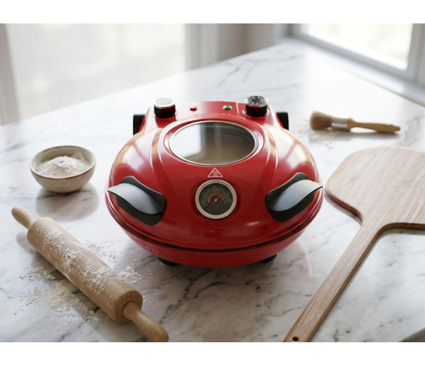 ExtraLink Piec do pizzy pizza oven z okienkiem termometrem 1200W Infer - 1585405 - zdjęcie 6